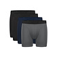Ten Cate Ten Cate Heren Boxershort Lange Pijp Bamboe Boxer Briefs 4-Pack Grijs/Zwart/Blauw