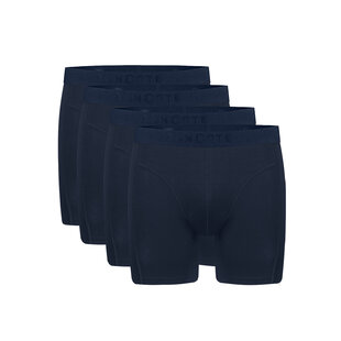 Ten Cate Heren Boxershort Lange Pijp Bamboe Boxer Briefs 4-Pack Blauw