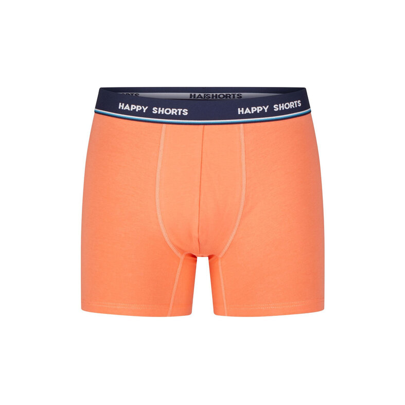Happy Shorts Happy Shorts Heren Boxershorts Trunks 3-Pack Blauw/Groen/Oranje
