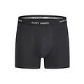 Happy Shorts Happy Shorts Men's Boxer Shorts Trunks 3-Pack Black/Bordeaux Red