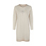 By Louise By Louise Ladies Long Sleeve Nightshirt Beige Striped