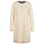 By Louise By Louise Ladies Nightshirt Long Sleeve Cotton Orange Striped