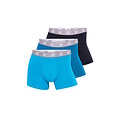 CR7 CR7 Men's Boxer Shorts Plain Blue/Teal/Black 3-Pack