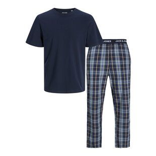 Jack & Jones Men's Pyjama Set Gift Box JACLUCA Blue