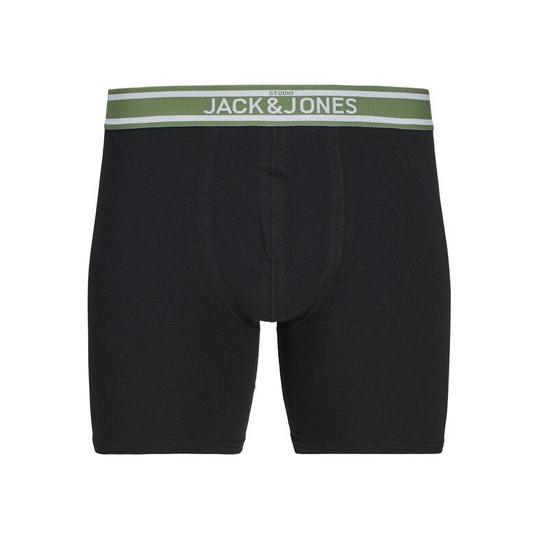 Jack & Jones Jack & Jones Heren Boxer Briefs JACTEDDY 3-Pack Donkerblauw/Zwart