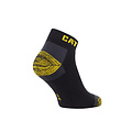 Cat CAT Premium Enkelsokken Heren Work Sneakers 3-paar Korte Werksokken Zwart