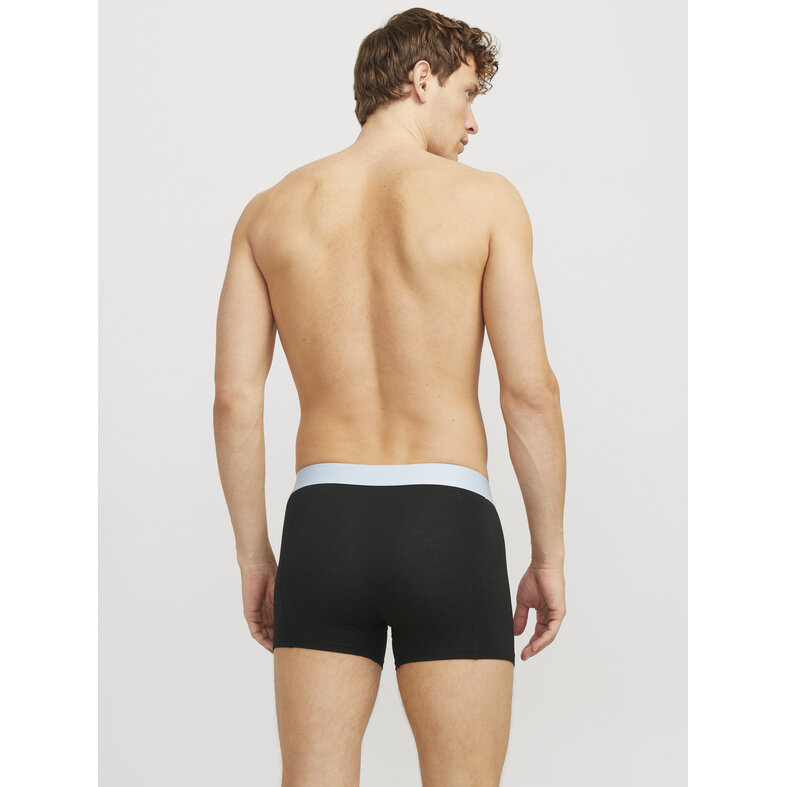 Jack & Jones Jack & Jones Heren Boxershorts Trunks Bamboo JACNICK 3-Pack Zwart