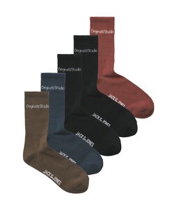 Jack & Jones Junior Sports Socks Boys JACVESTERBRO Tennis Socks 5-Pack