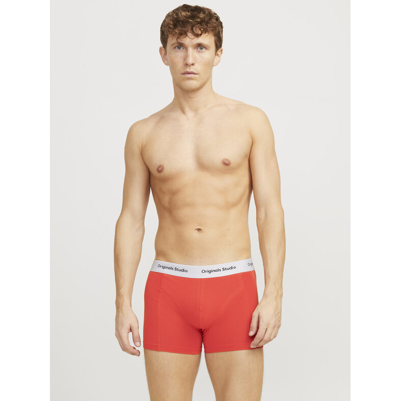 Jack & Jones Jack & Jones Men's Boxer Shorts Trunks JACVESTERBRO 5-Pack Red/Black/Blue
