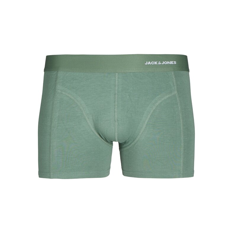 Jack & Jones Jack & Jones Heren Boxershorts Trunks Bamboo JACCREW 3-Pack Groen/Blauw/Zwart