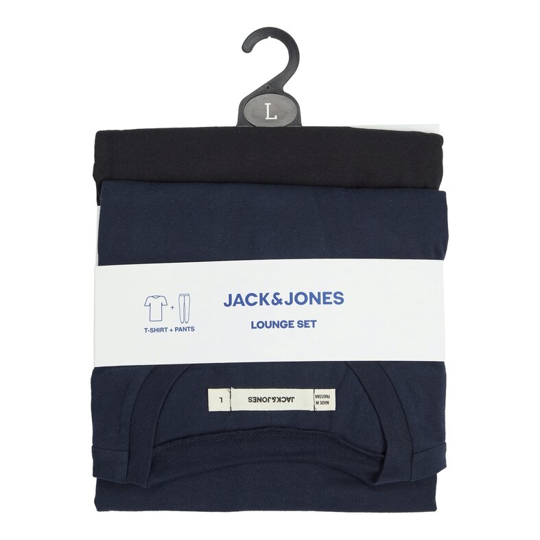 Jack & Jones Jack & Jones Heren Pyjamaset JACEVEREST Blauw/Zwart