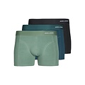 Jack & Jones Jack & Jones Men's Boxer Shorts Trunks Bamboo JACCREW 3-Pack Green/Blue/Black