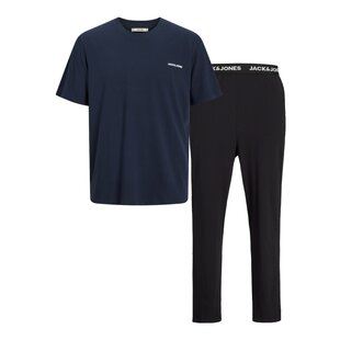 Jack & Jones Men's Pyjama Set JACEVEREST Blue/Black