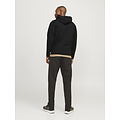 Jack & Jones Jack & Jones Heren Hoodie Met Rits JCOFUSION Zwart