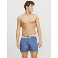 Jack & Jones Jack & Jones Men's Wide Boxer Shorts Woven JACTOKYO 3-Pack Blue/Black