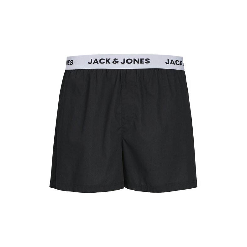 Jack & Jones Jack & Jones Heren Wijde Boxershorts Geweven JACTOKYO 3-Pack Blauw/Zwart