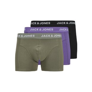 Jack & Jones Men's Boxer Shorts Trunks JACROB 3-Pack
