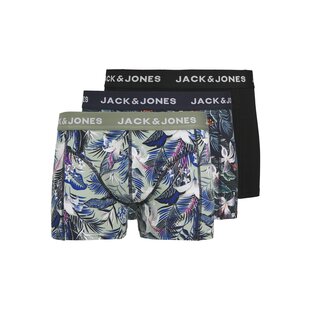 Jack & Jones Men's Boxer Shorts Trunks JACBRADY FLOWER 3-Pack