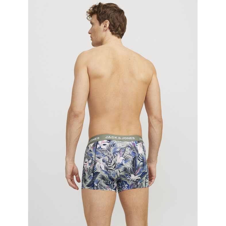 Jack & Jones Jack & Jones Men's Boxer Shorts Trunks JACBRADY FLOWER 3-Pack