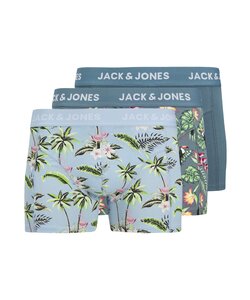 Jack & Jones Men's Boxer Shorts Trunks JACFLOWER 3-Pack