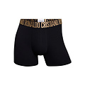 CR7 CR7 Men's Boxer Shorts Black Cotton/Microfiber Black/Gold 5-Pack