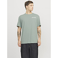 Jack & Jones Jack & Jones Men's T-Shirt JJHAWAII Round Neck Green