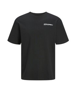 Jack & Jones Men's T-Shirt JJHAWAII Round Neck Black
