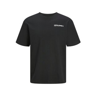 Jack & Jones Heren T-Shirt JJHAWAII Ronde Hals Zwart