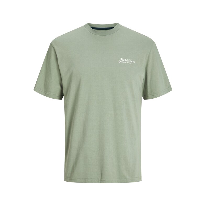 Jack & Jones Jack & Jones Heren T-Shirt JJBEAU Ronde Hals Groen