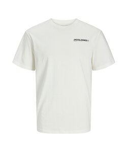 Jack & Jones Men's T-Shirt JJHAWAII Round Neck White