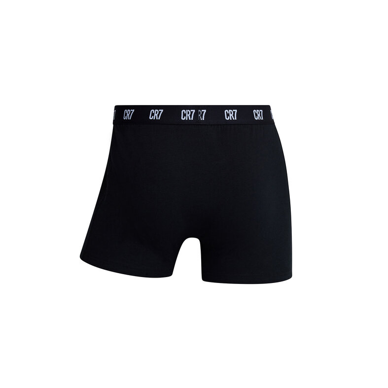 CR7 CR7 Heren Boxershorts Korte Pijp Multipack Zwart Katoen 5-Pack