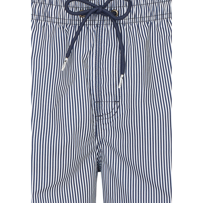Phil & Co Phil & Co Men's Swim Shorts Striped Blue / White