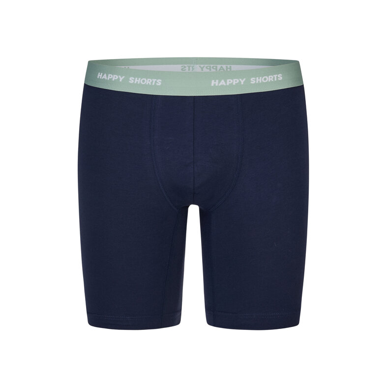 Happy Shorts Happy Shorts Heren Boxershorts Met Lange Pijpen Boxer Briefs Palmbladeren Print 2-Pack