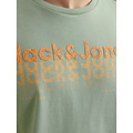 Jack & Jones Jack & Jones Heren T-Shirt JJTEX Ronde Hals Groen