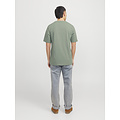 Jack & Jones Jack & Jones Men's T-Shirt JJTEX Round Neck Green