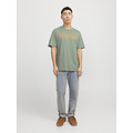 Jack & Jones Jack & Jones Men's T-Shirt JJTEX Round Neck Green