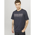 Jack & Jones Jack & Jones Heren T-Shirt JJTEX Ronde Hals Donkerblauw