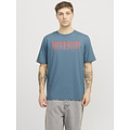 Jack & Jones Jack & Jones Men's T-Shirt JJTEX Round Neck Blue