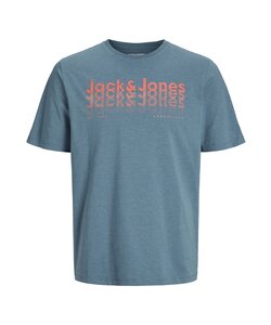 Jack & Jones Men's T-Shirt JJTEX Round Neck Blue
