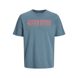 Jack & Jones Heren T-Shirt JJTEX Ronde Hals Blauw
