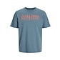 Jack & Jones Jack & Jones Heren T-Shirt JJTEX Ronde Hals Blauw
