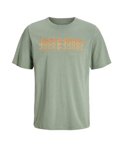 Jack & Jones Men's T-Shirt JJTEX Round Neck Green
