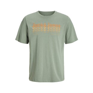 Jack & Jones Heren T-Shirt JJTEX Ronde Hals Groen