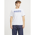 Jack & Jones Jack & Jones Men's T-Shirt JJTEX Round Neck White