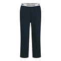 Jack & Jones Jack & Jones Heren Pyjama Set Lange Pyjamabroek JACCARL Wit/Blauw