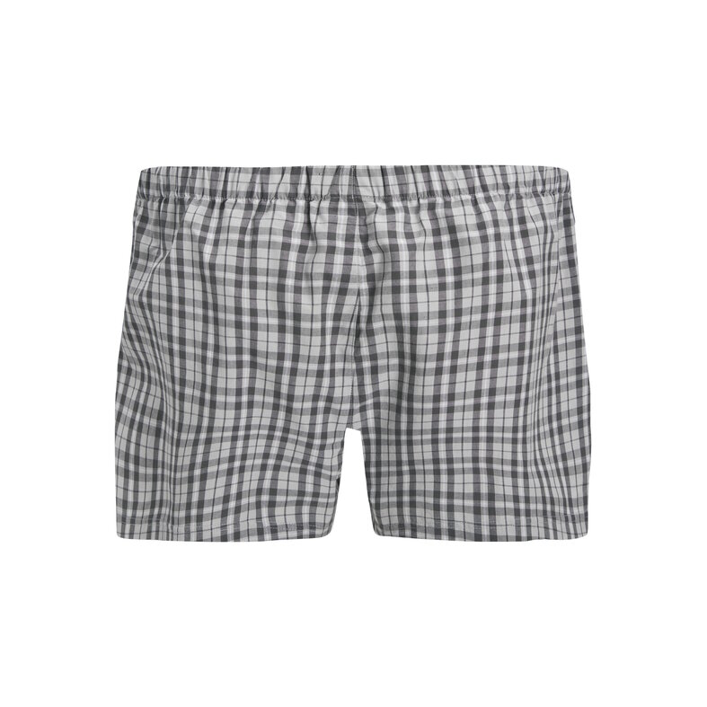Jack & Jones Jack & Jones Heren Wijde Boxershorts Geweven Katoen JACMILANO 3-Pack Grijs/Zwart