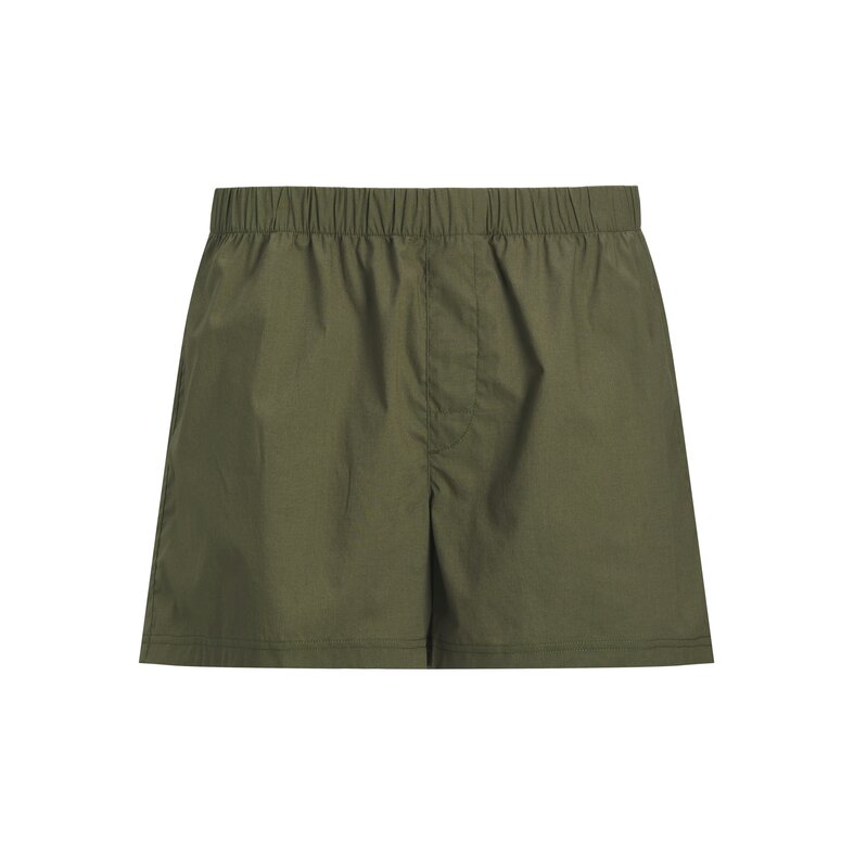 Jack & Jones Jack & Jones Men's Wide Boxer Shorts Woven Cotton JACMILANO 3-Pack Green/Red