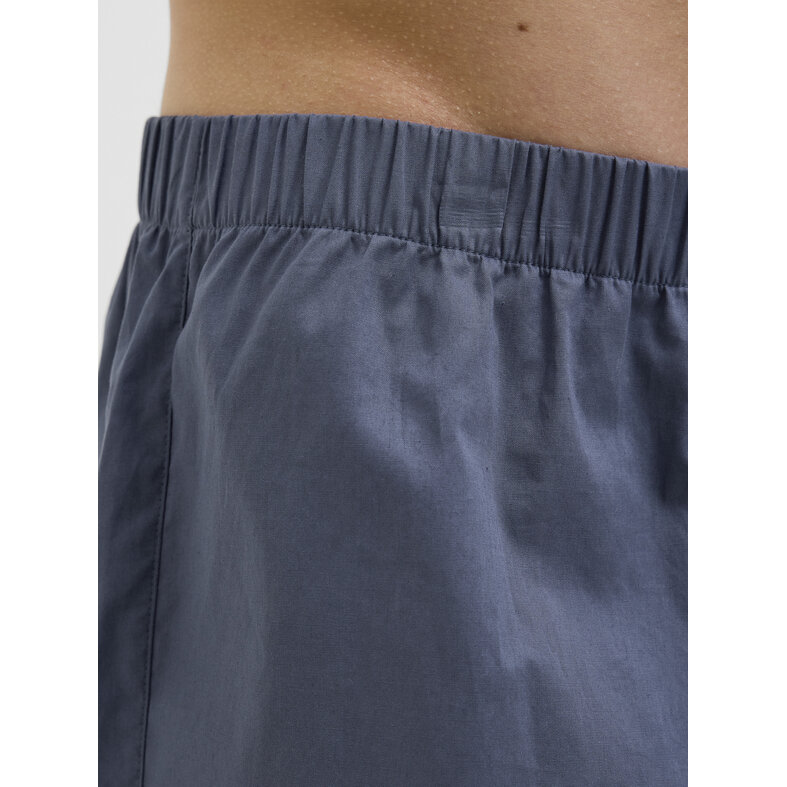 Jack & Jones Jack & Jones Heren Wijde Boxershorts Geweven Katoen JACMILANO 3-Pack Donkerblauw/Zwart