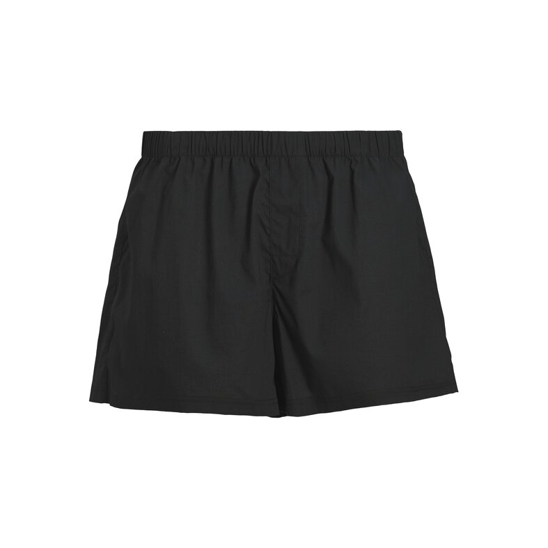 Jack & Jones Jack & Jones Heren Wijde Boxershorts Geweven Katoen JACMILANO 3-Pack Donkerblauw/Zwart