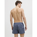 Jack & Jones Jack & Jones Heren Wijde Boxershorts Geweven Katoen JACMILANO 3-Pack Donkerblauw/Zwart